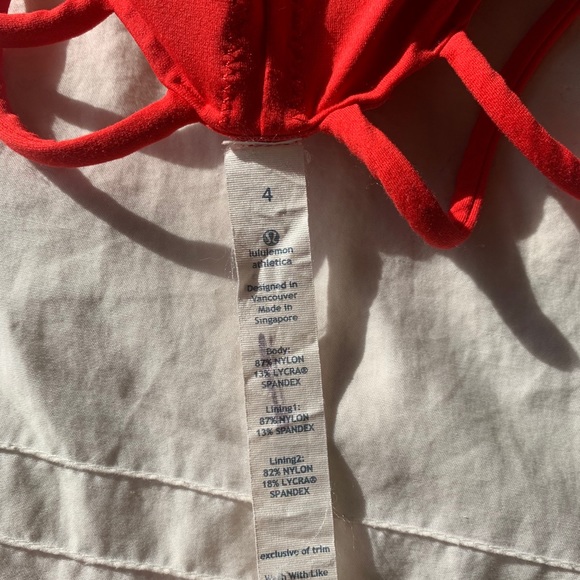 Lulu lemon workout top - Picture 2 of 4